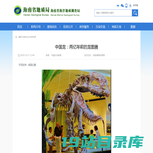 中国龙：两亿年前的龙图腾_地学科普_海南省地质局